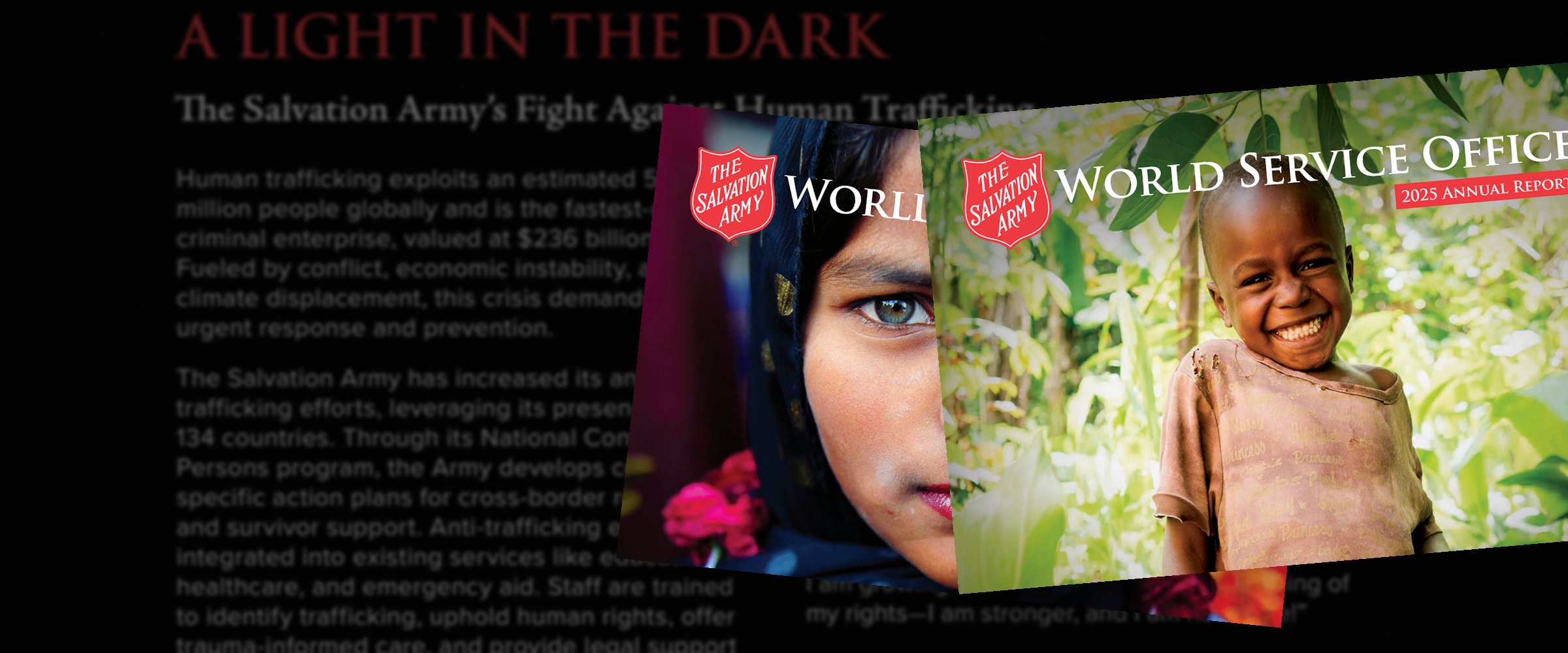 SAWSO annual report covers designed by Christina O'Hara